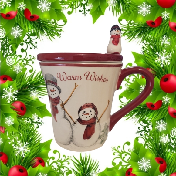 St. Nicholas Square Yuletide Mug with Coaster Set - Picture 1 of 10